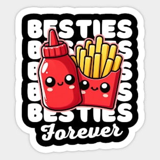 Besties Forever Sticker